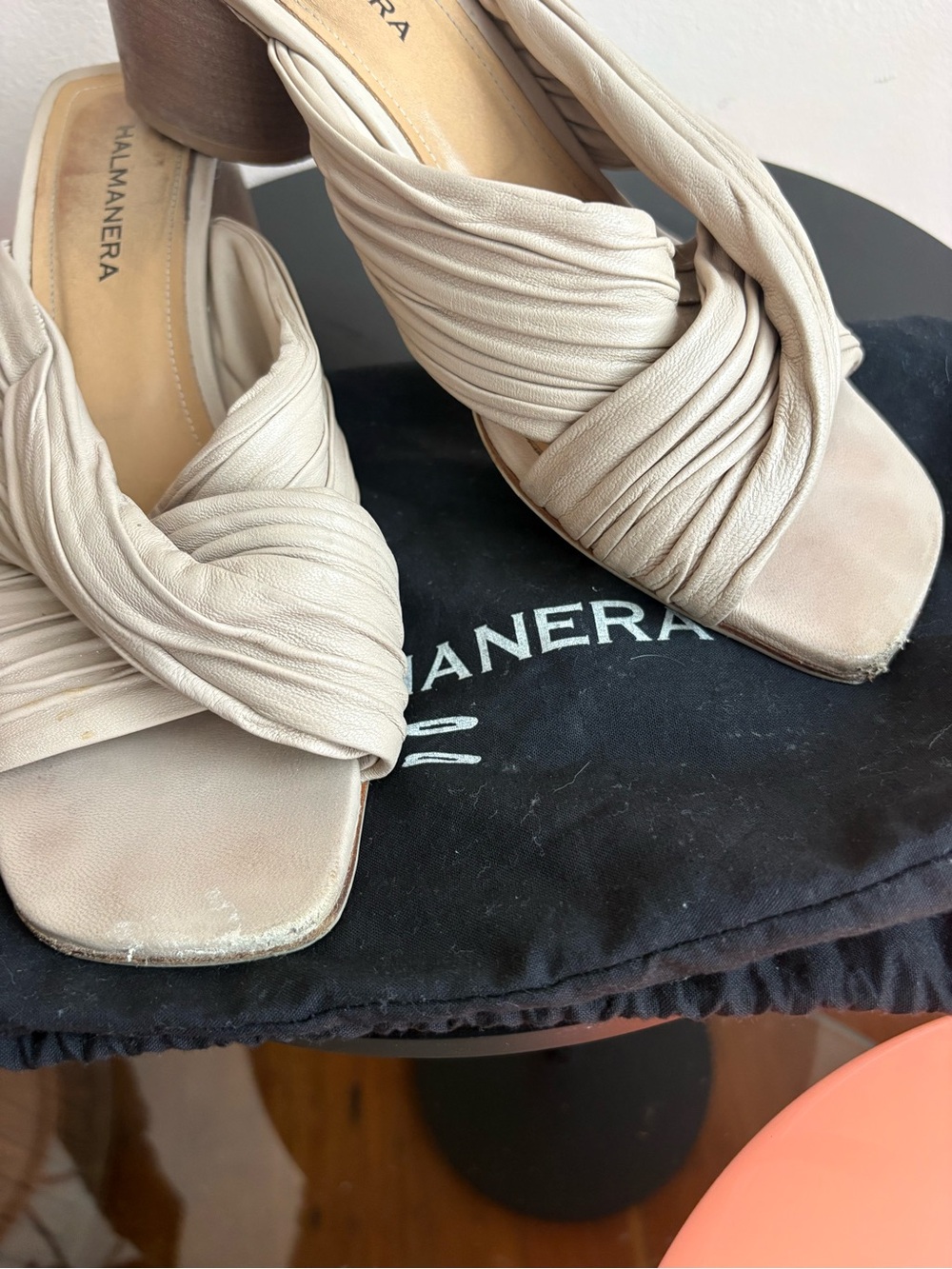 Halmanera Leather Mules - Picture 3 of 5